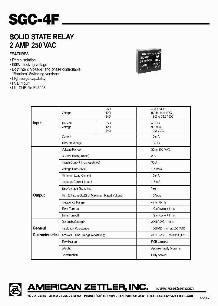 SGC-4F24D1M_4551844.PDF Datasheet