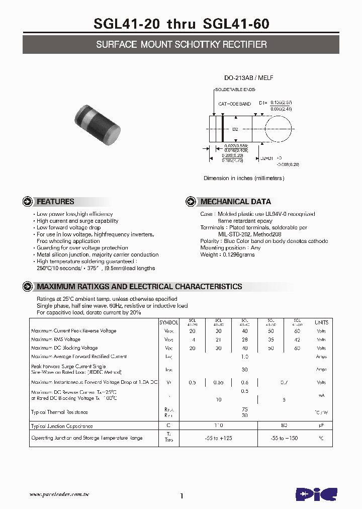 SGL41-20_4694539.PDF Datasheet