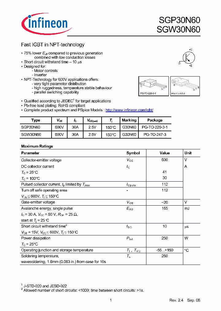 SGP30N60_4611136.PDF Datasheet