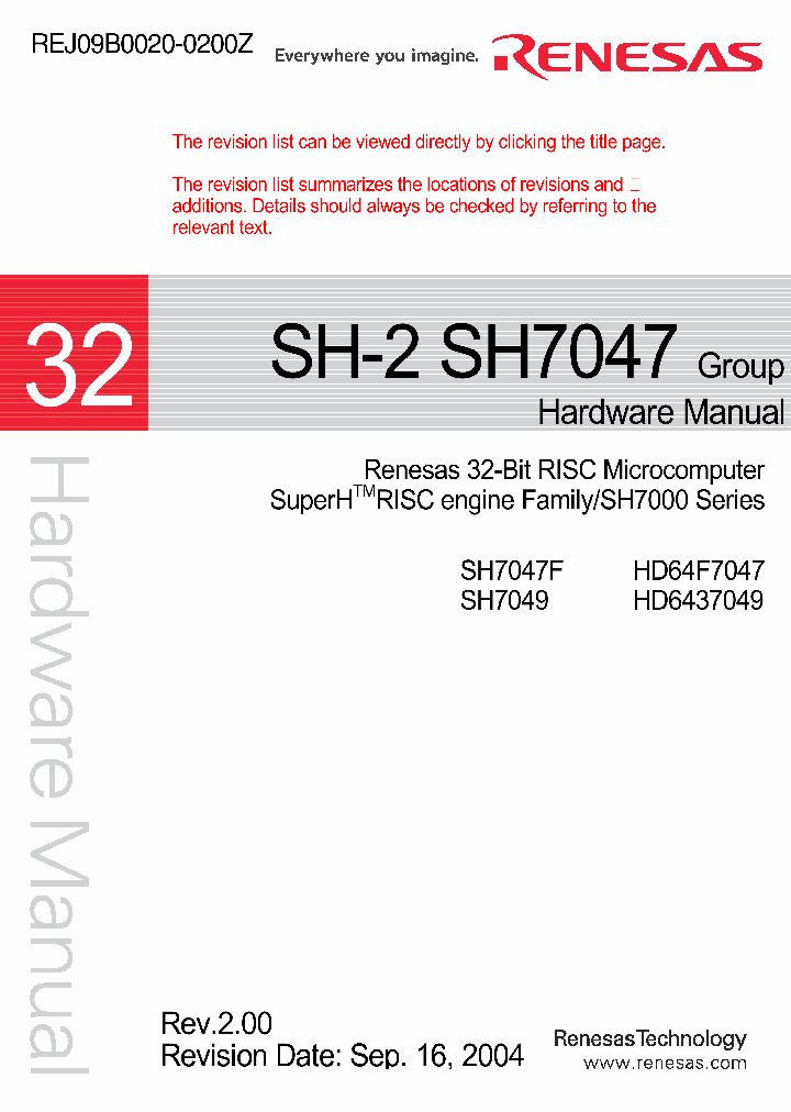 SH7047_4785966.PDF Datasheet