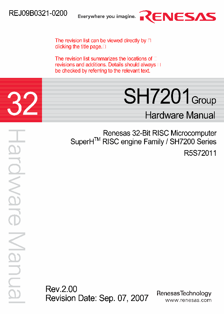 SH7201_4785030.PDF Datasheet