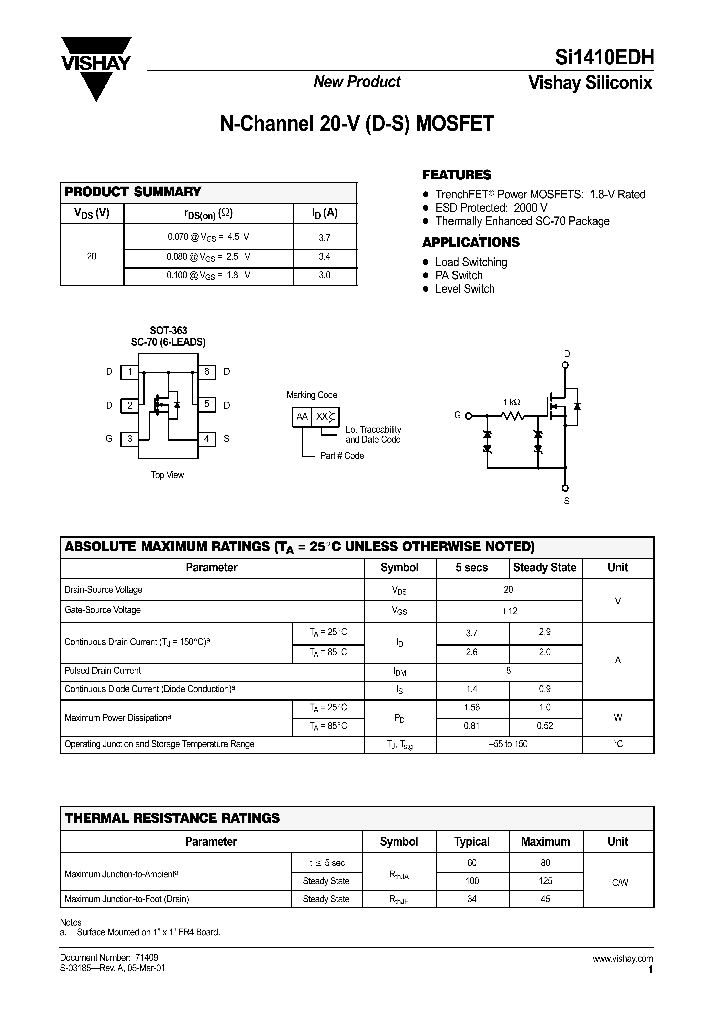 SI1410EDH_4306872.PDF Datasheet