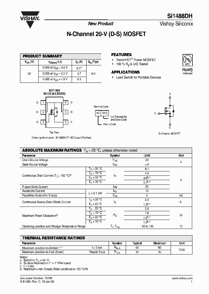 SI1488DH_4292899.PDF Datasheet