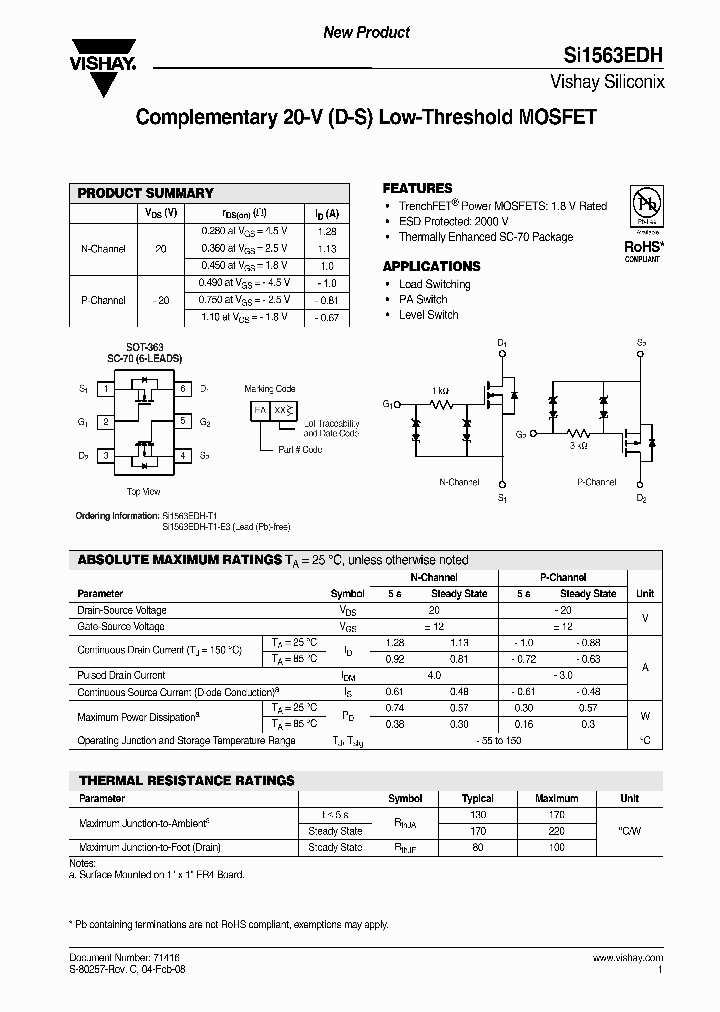 SI1563EDH_4297433.PDF Datasheet