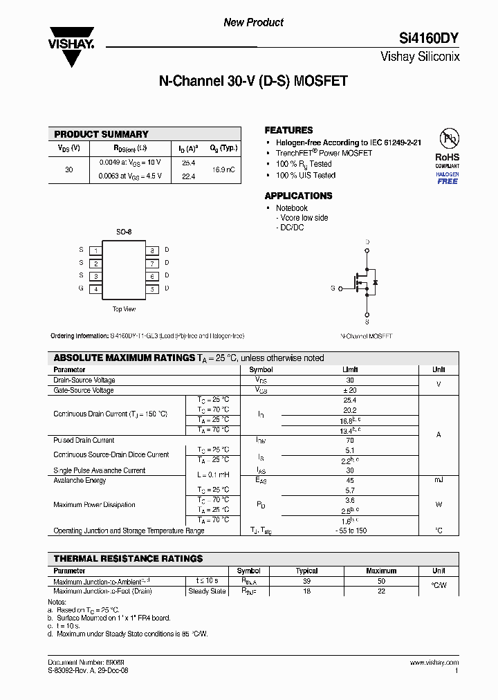 SI4160DY_4575804.PDF Datasheet