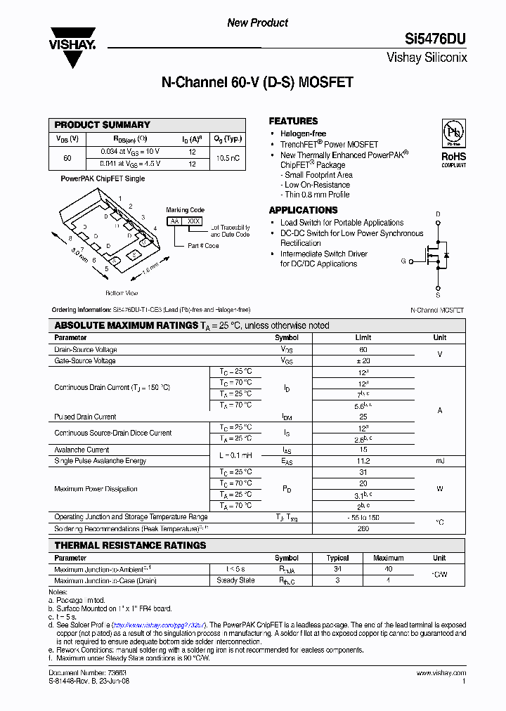 SI5476DU-T1-GE3_4415716.PDF Datasheet