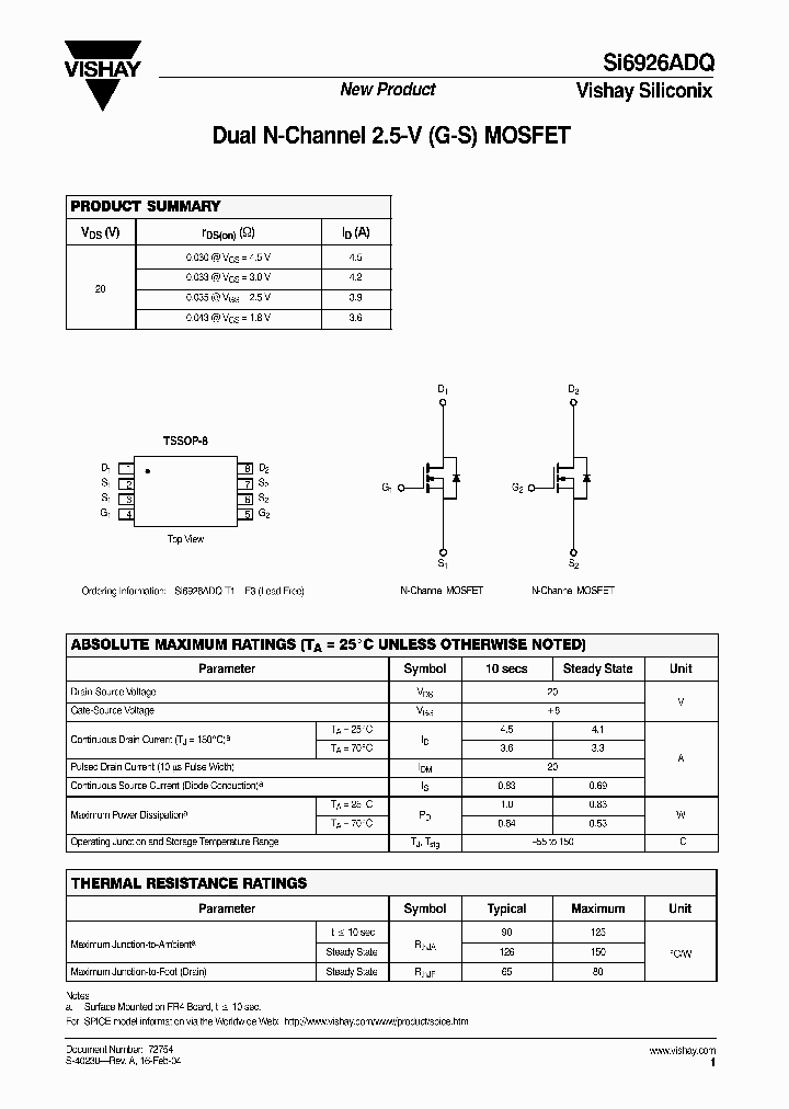 SI6926ADQ05_4339509.PDF Datasheet