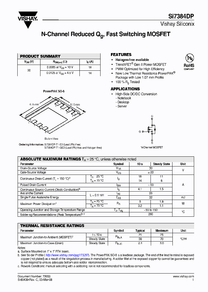 SI7384DP_4196144.PDF Datasheet