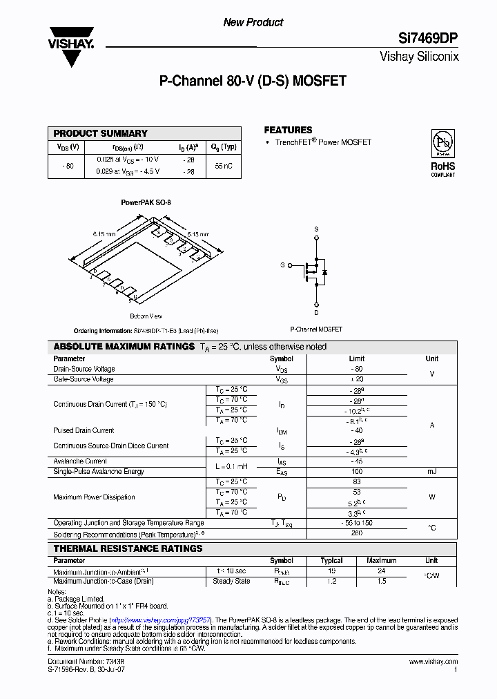 SI7469DP_4187762.PDF Datasheet