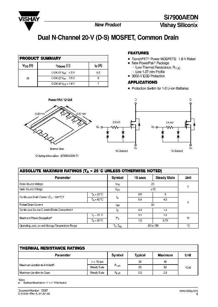 SI7900AEDN_4250021.PDF Datasheet
