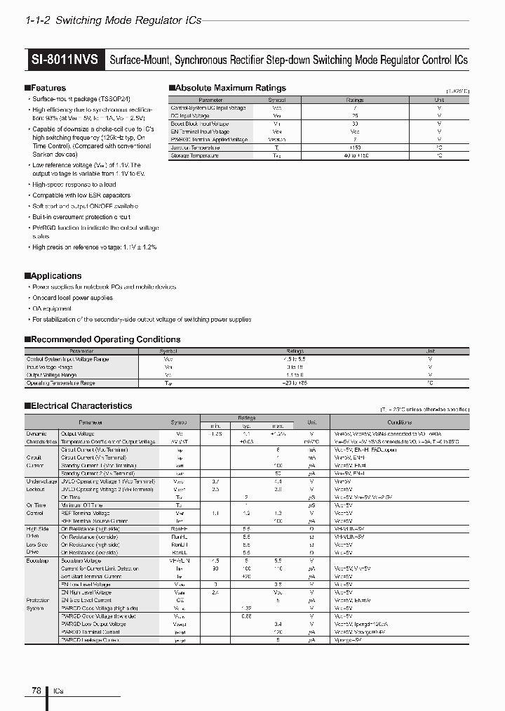 SI-8011NVS_4555275.PDF Datasheet