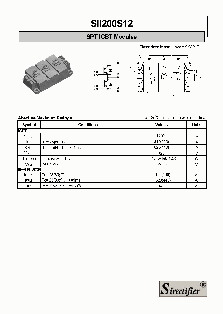 SII200S12_4250759.PDF Datasheet