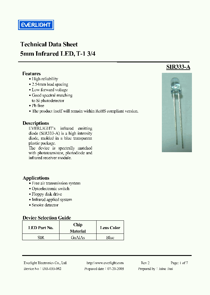 SIR333-A_4176153.PDF Datasheet