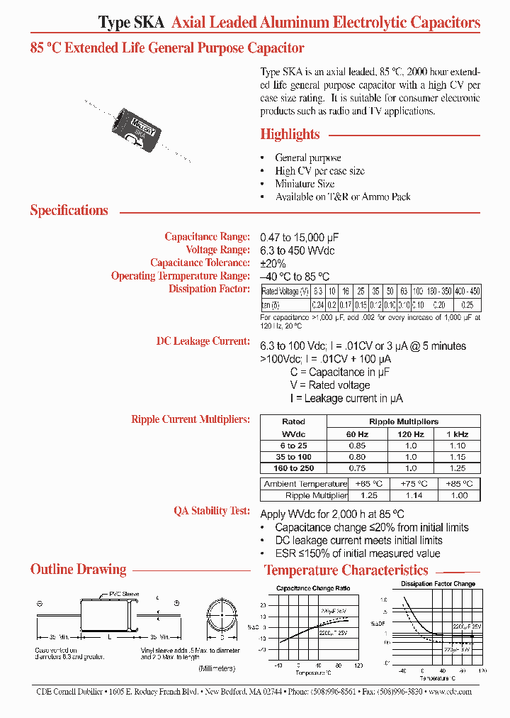 SKA150M200_4220130.PDF Datasheet