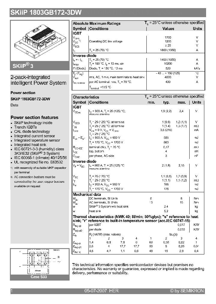 SKIIP1803GB172-3DW_4358018.PDF Datasheet
