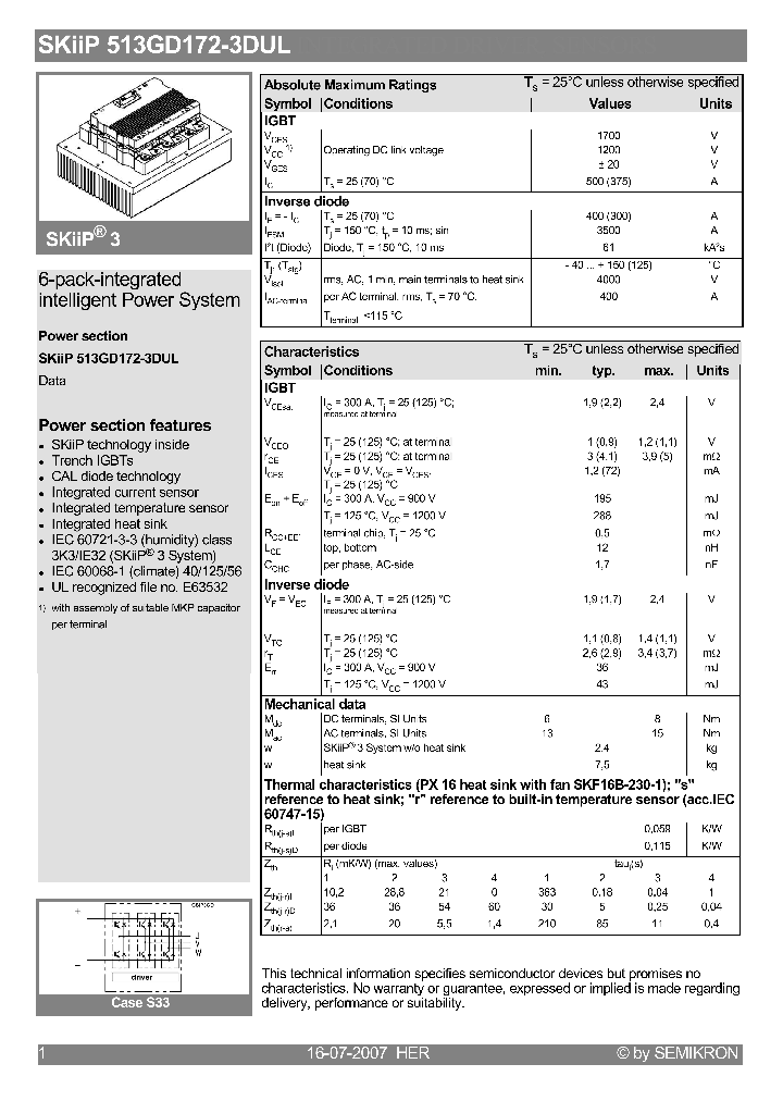 SKIIP513GD172-3DUL07_4167079.PDF Datasheet