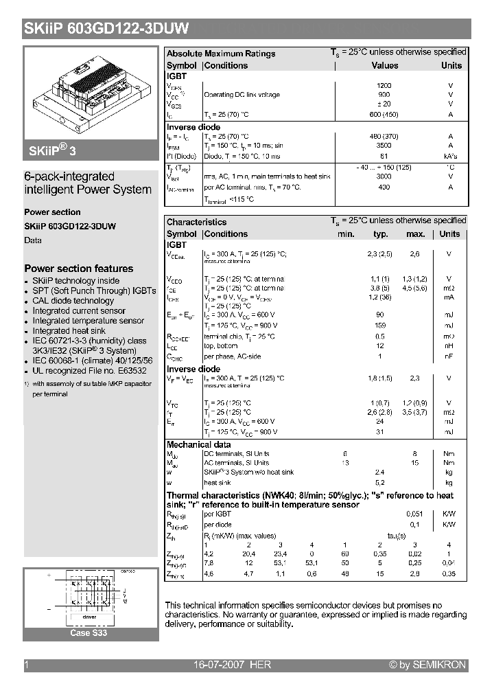 SKIIP603GD122-3DUW_4853809.PDF Datasheet