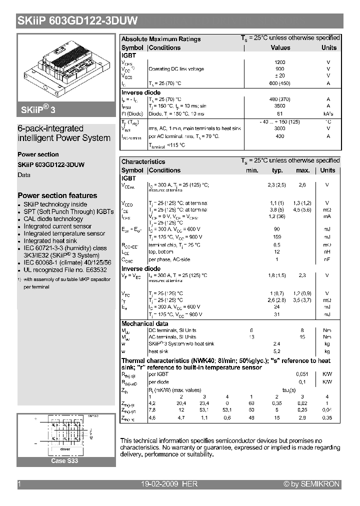 SKIIP603GD122-3DUW09_4853810.PDF Datasheet