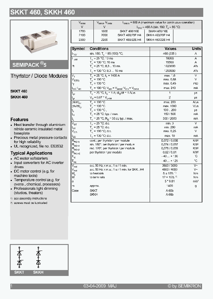 SKKH460_4603700.PDF Datasheet