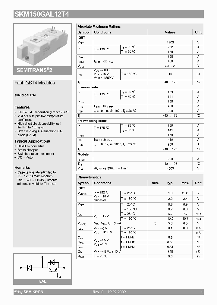 SKM150GAL12T4_4651810.PDF Datasheet