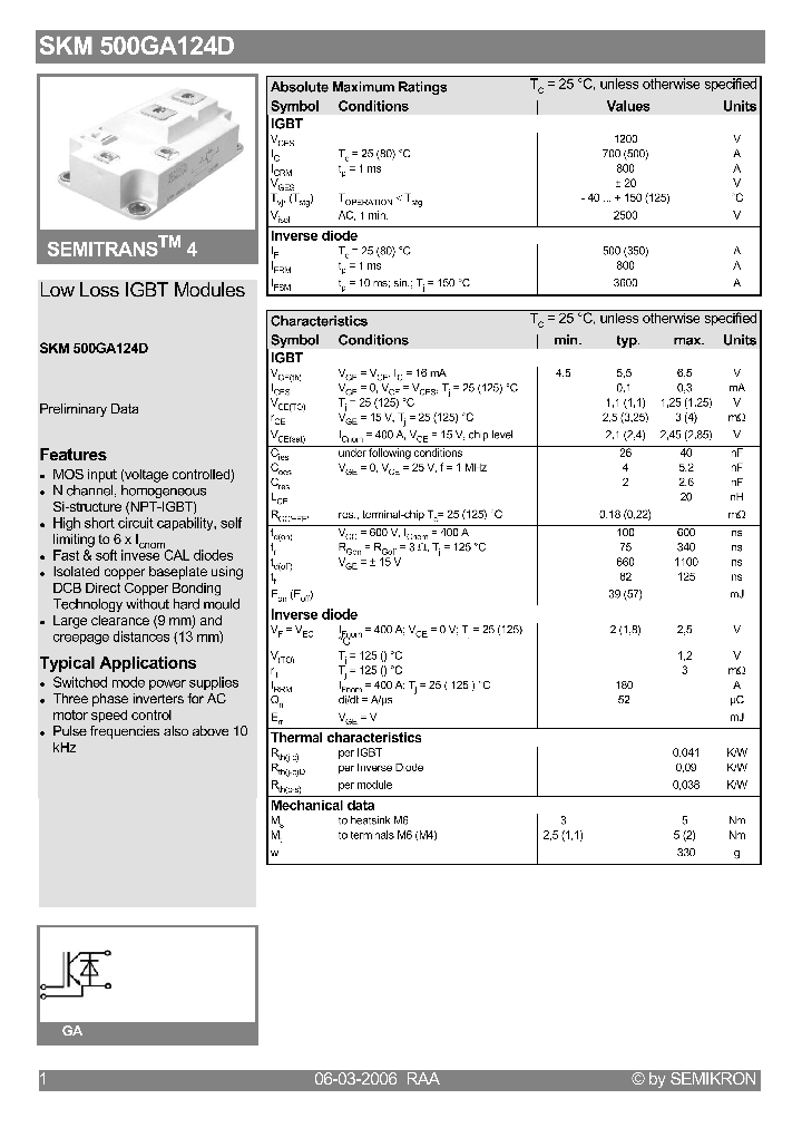 SKM500GA124D06_4190608.PDF Datasheet
