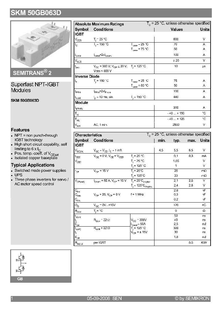 SKM50GB063D06_4449497.PDF Datasheet