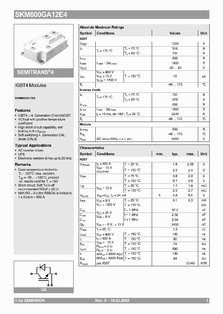 SKM600GA12E4_4748317.PDF Datasheet