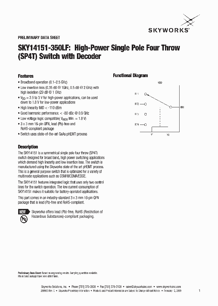 SKY14151-350LF_4660772.PDF Datasheet