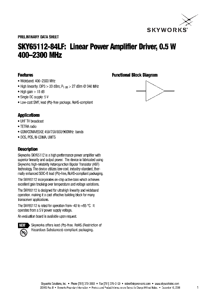 SKY65112-84LF_4205092.PDF Datasheet