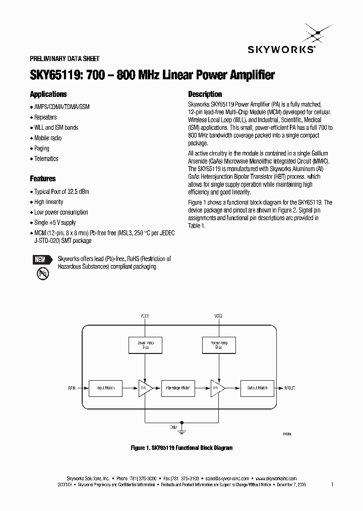 SKY65119_4205093.PDF Datasheet