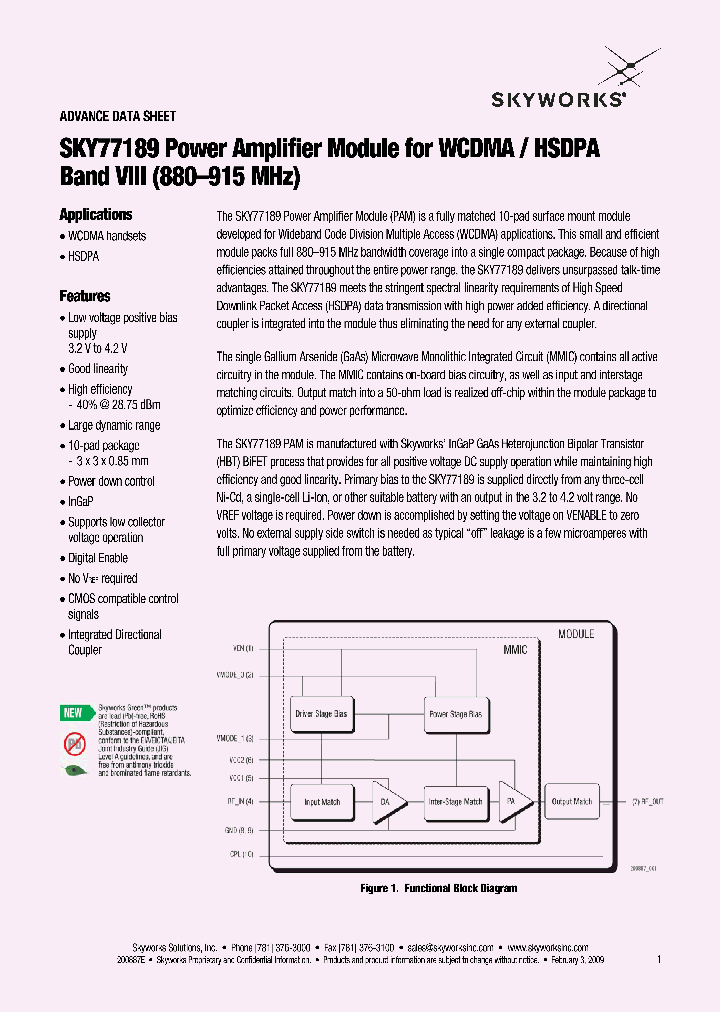 SKY77189_4421405.PDF Datasheet