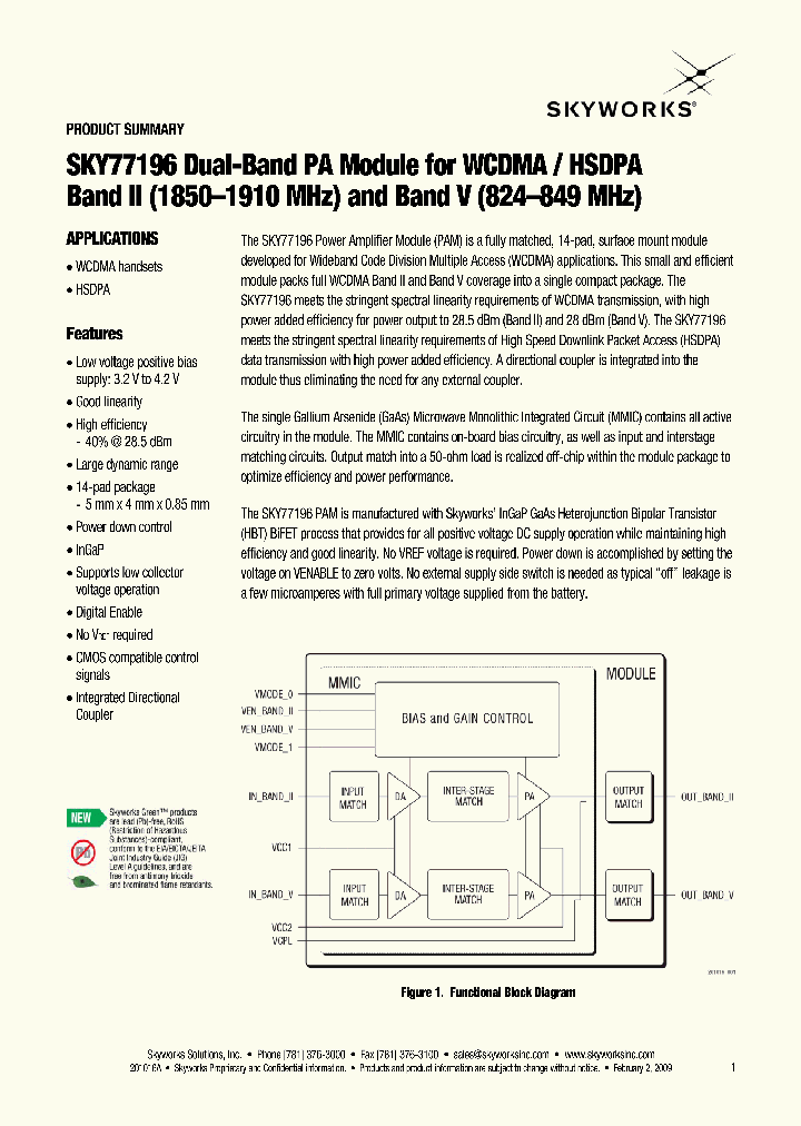 SKY77196_4419528.PDF Datasheet