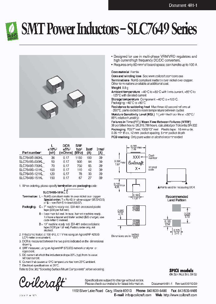 SLC7649S-360KL_4580663.PDF Datasheet