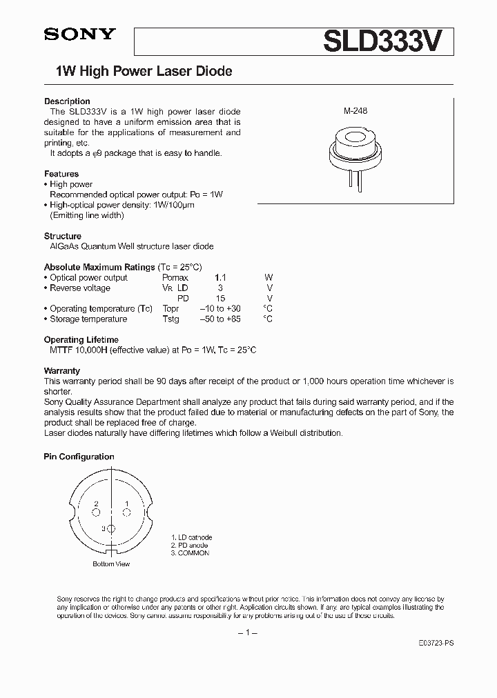 SLD333V_4455490.PDF Datasheet