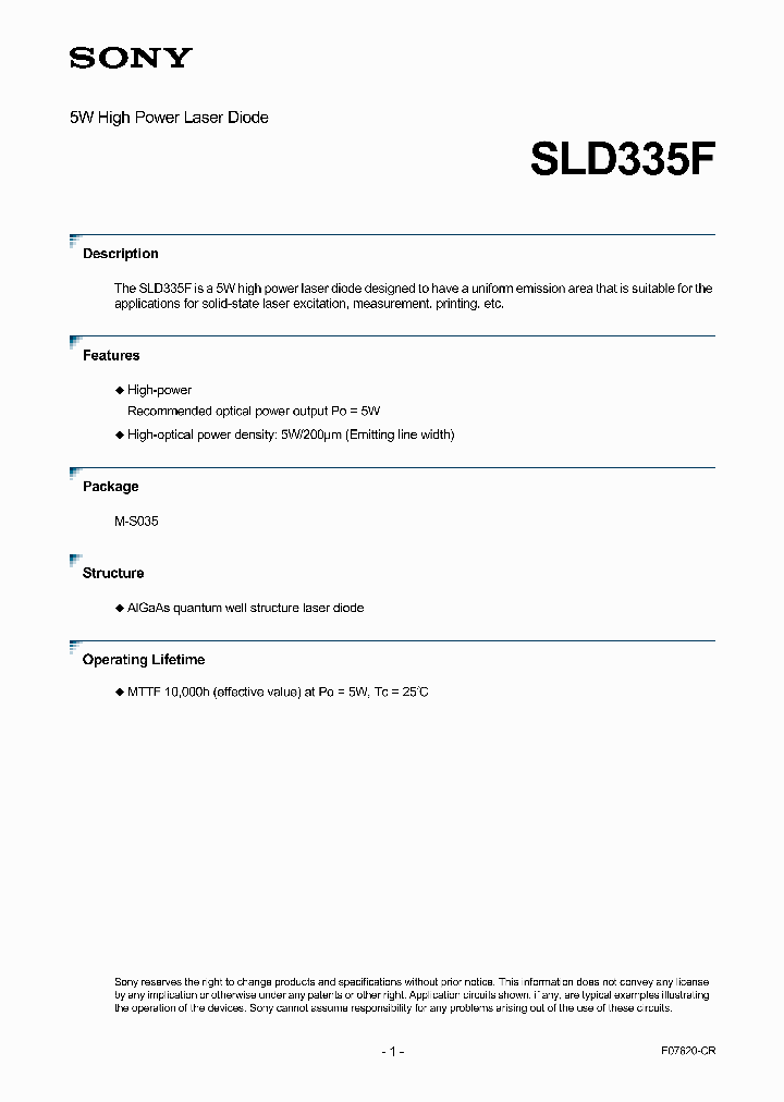 SLD335F_4455492.PDF Datasheet