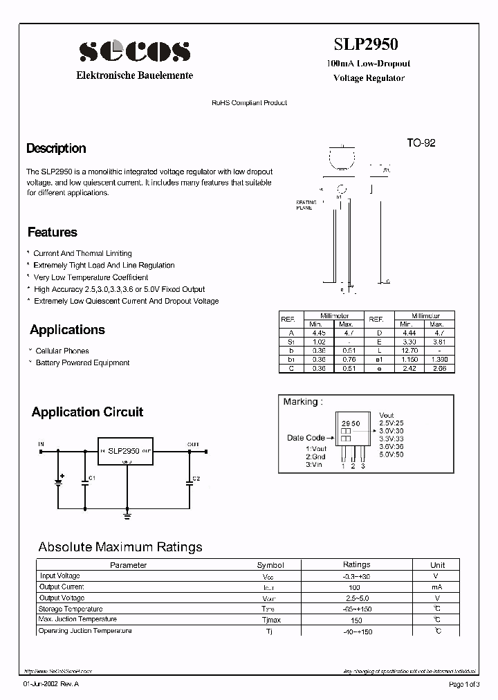 SLP2950_4430119.PDF Datasheet