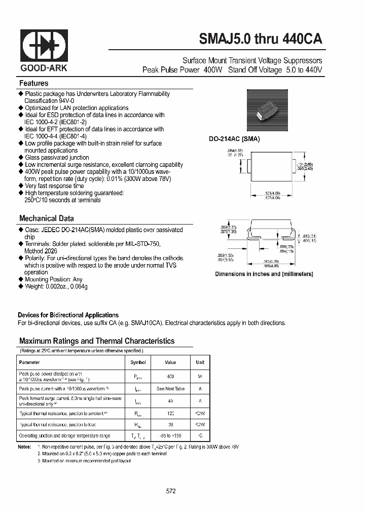 SMAJ120_4509578.PDF Datasheet