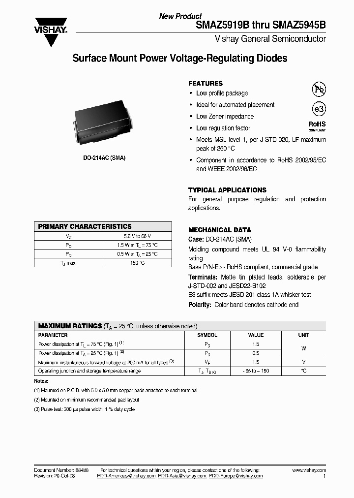SMAZ5919B_4460807.PDF Datasheet