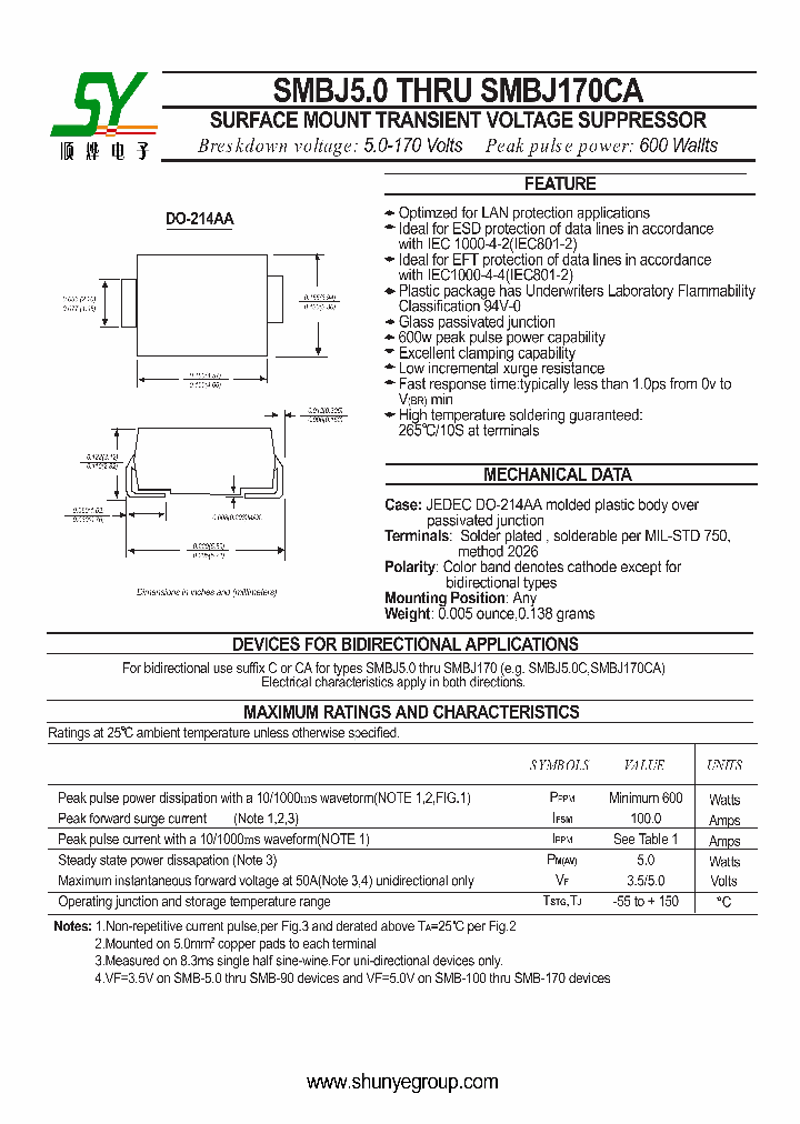 SMBJ18_4637962.PDF Datasheet