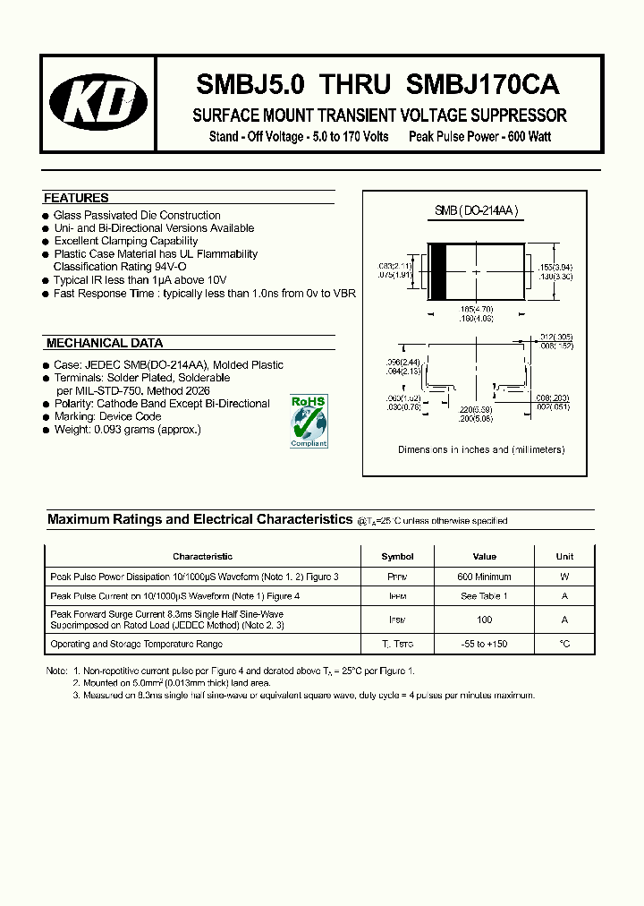 SMBJ50A_4655918.PDF Datasheet
