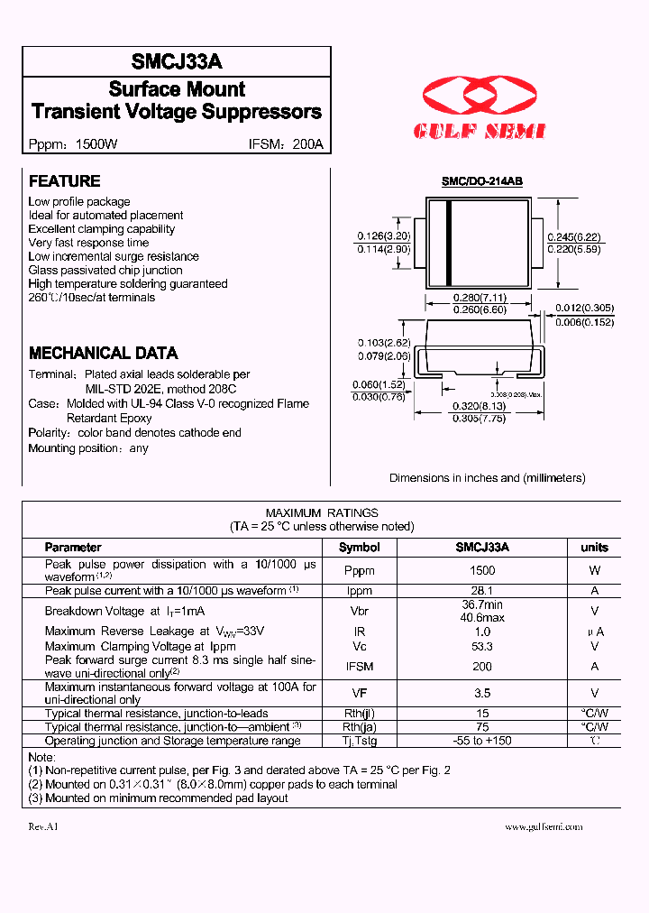 SMCJ33A_4620017.PDF Datasheet