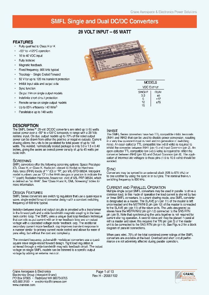 SMFL2805SHO_4509322.PDF Datasheet