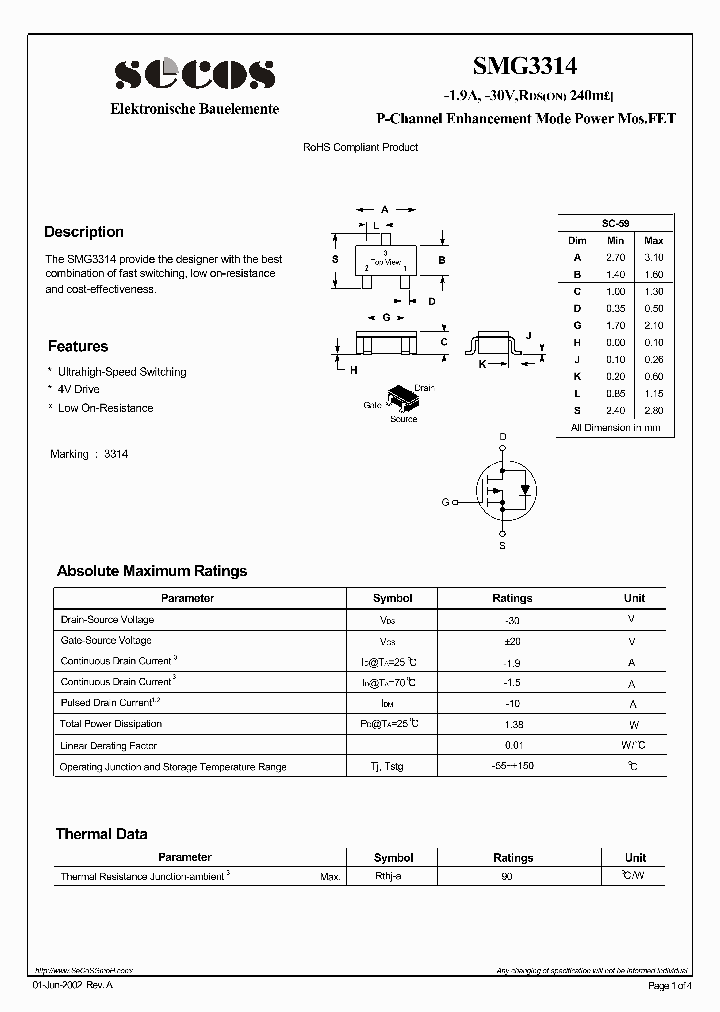 SMG3314_4453972.PDF Datasheet