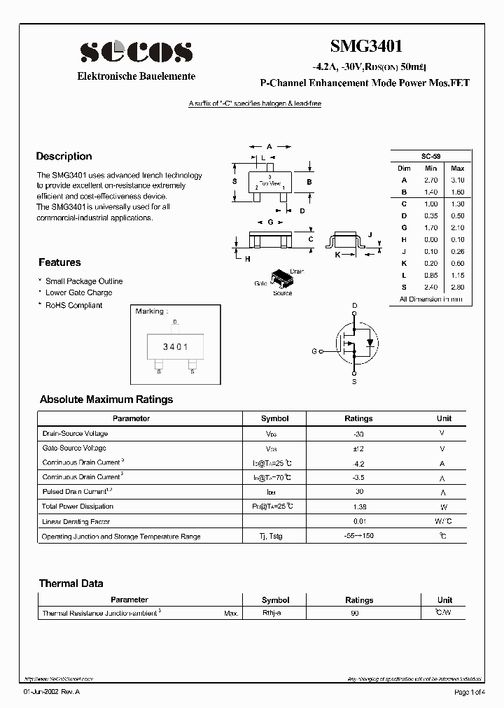 SMG3401_4839845.PDF Datasheet