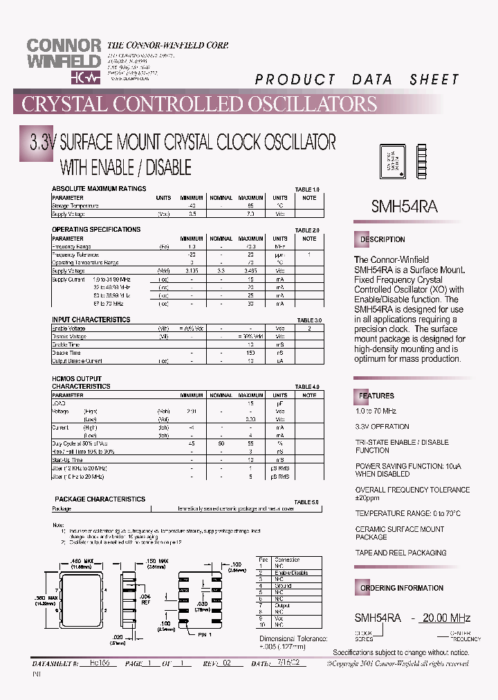 SMH54RA-2000MHZ_4405202.PDF Datasheet