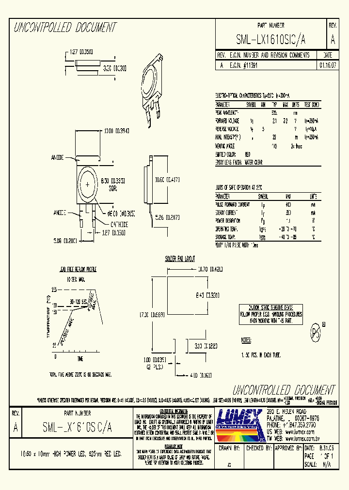 SML-LX1610SICA_4183857.PDF Datasheet