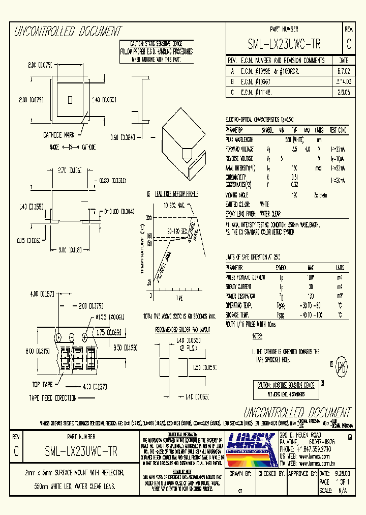 SML-LX23UWC-TR_4610626.PDF Datasheet