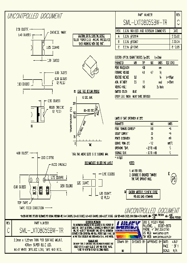 SML-LXT0805SBW-TR_4431417.PDF Datasheet