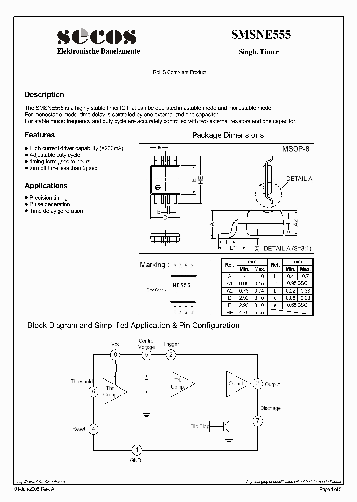 SMSNE555_4457937.PDF Datasheet