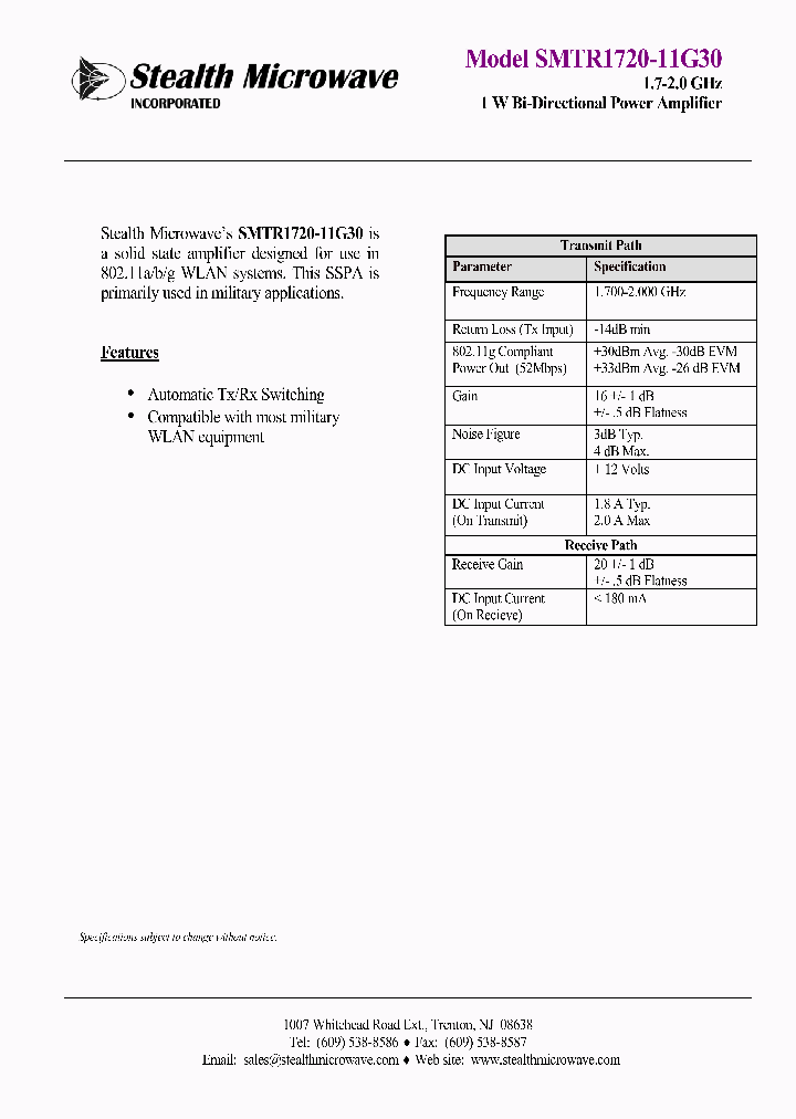 SMTR1720-11G30_4706563.PDF Datasheet